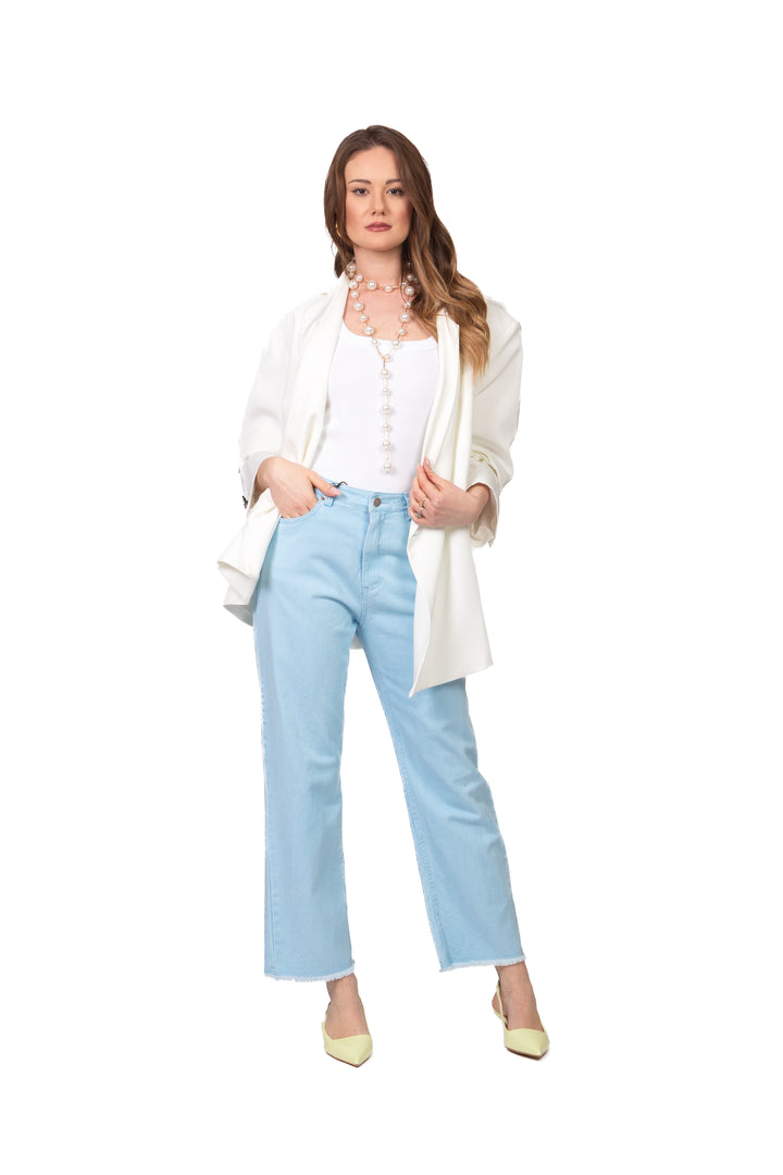 Tensione in - Canotta a costine scollo quadrato Art. 21001