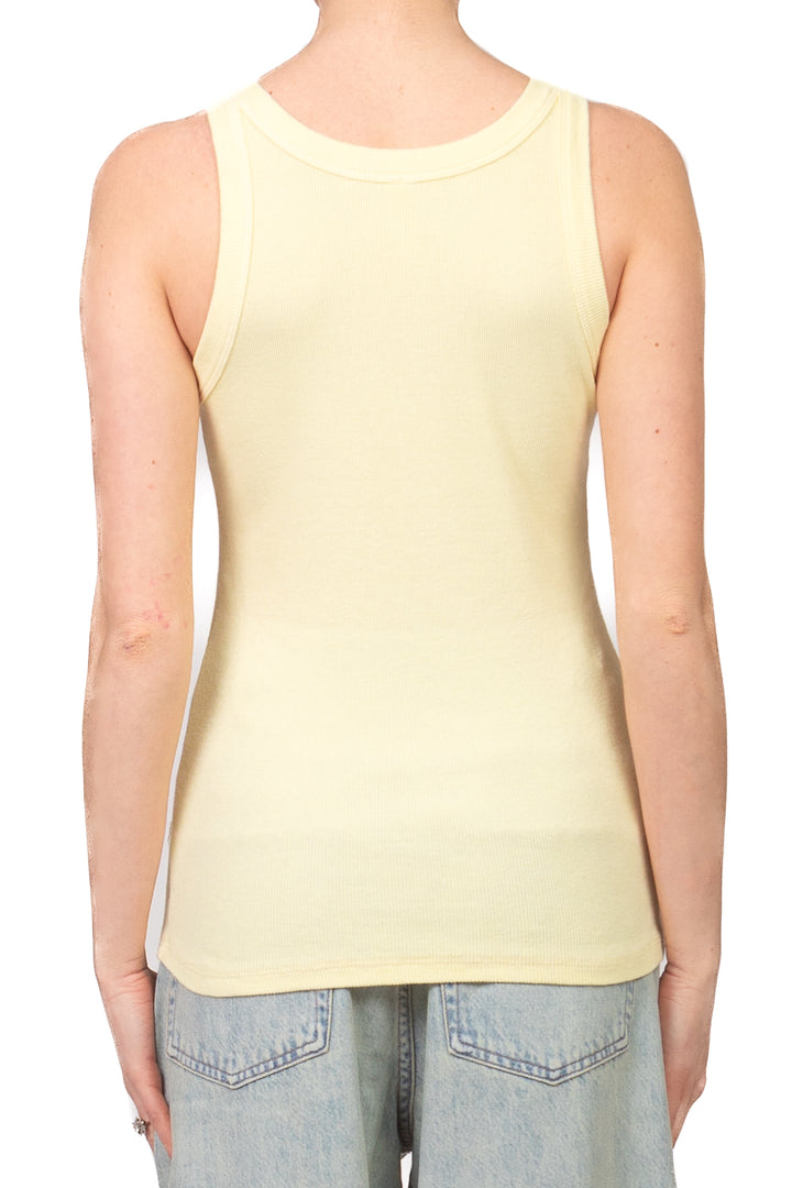 Tensione In - Canotta costine scollo vogatore Art. 21003