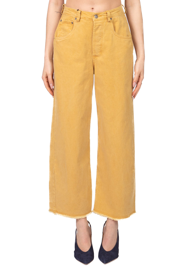 Tensione in - Jeans semi-barrel sfrangiato Art. S26P285