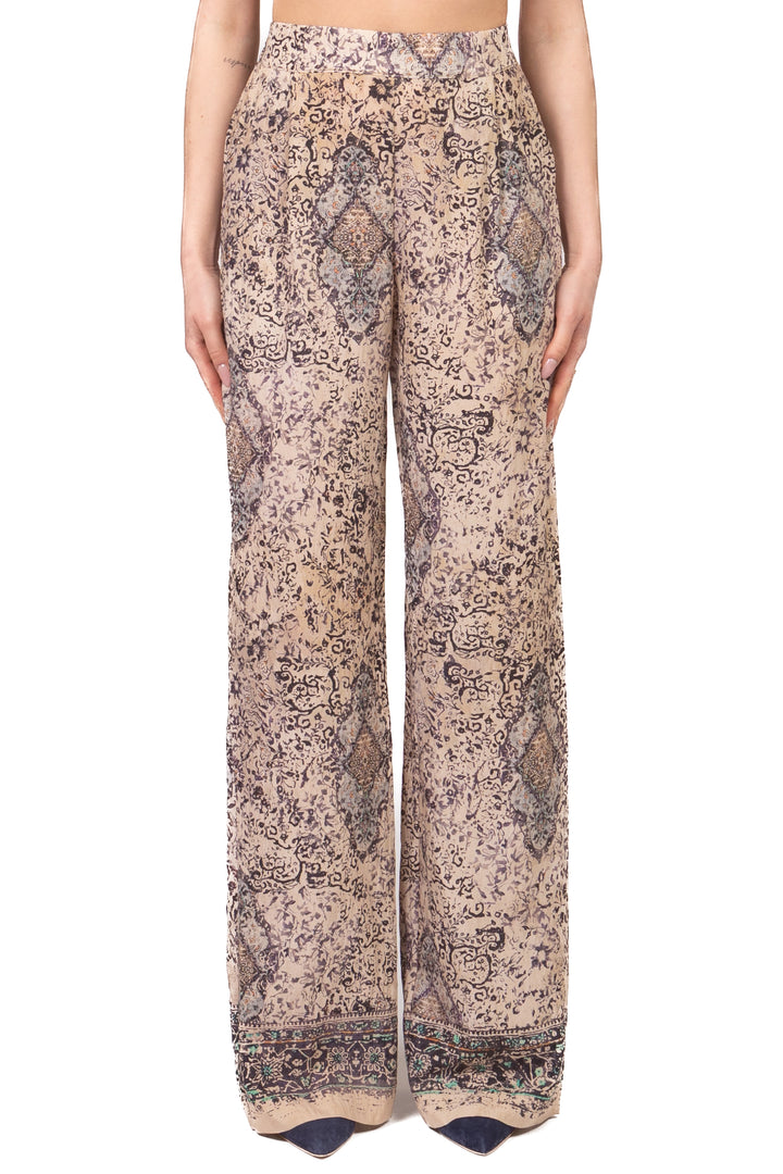 Dixie - Pantalone palazzo fantasia Art. PDPI1OU