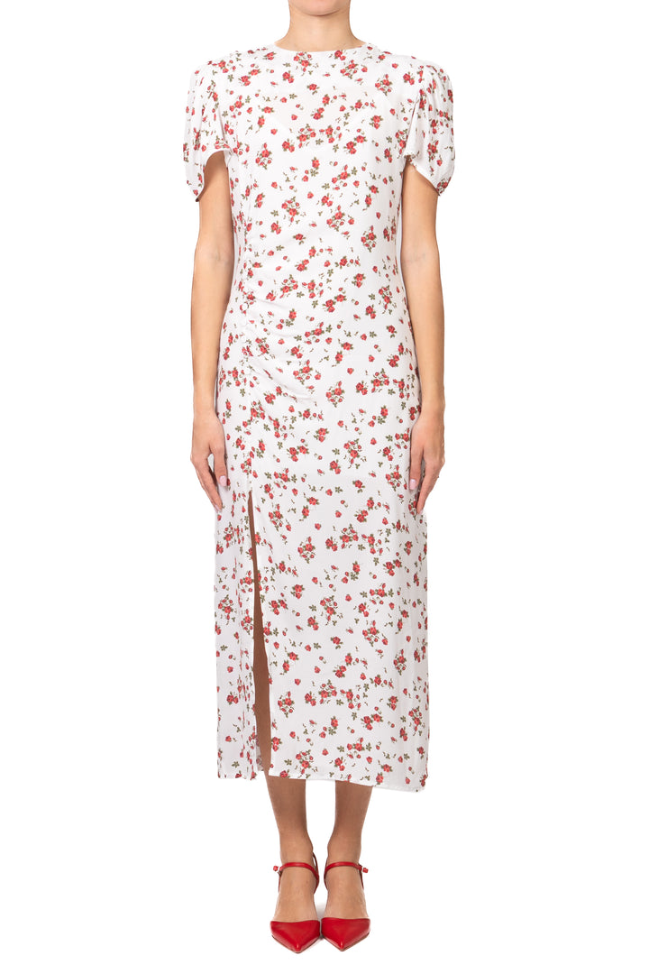 Tensione In - Abito floreale con bottoncini Art. S26XA88