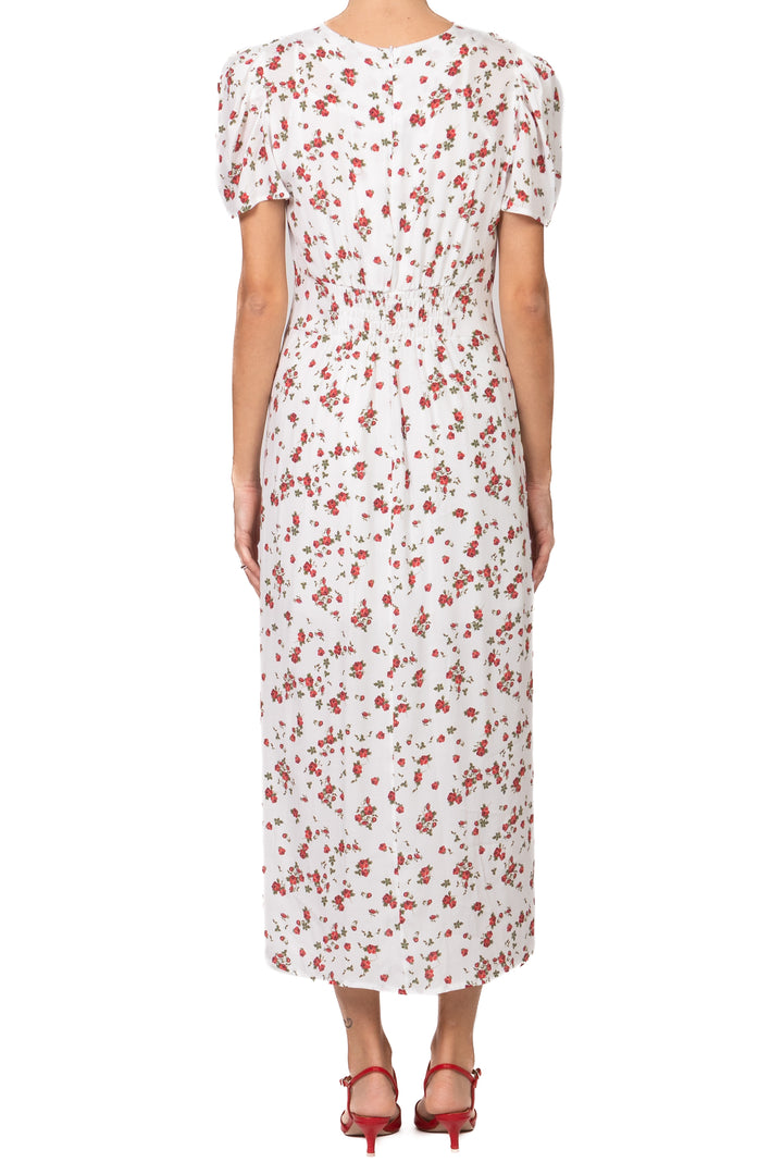 Tensione In - Abito floreale con bottoncini Art. S26XA88