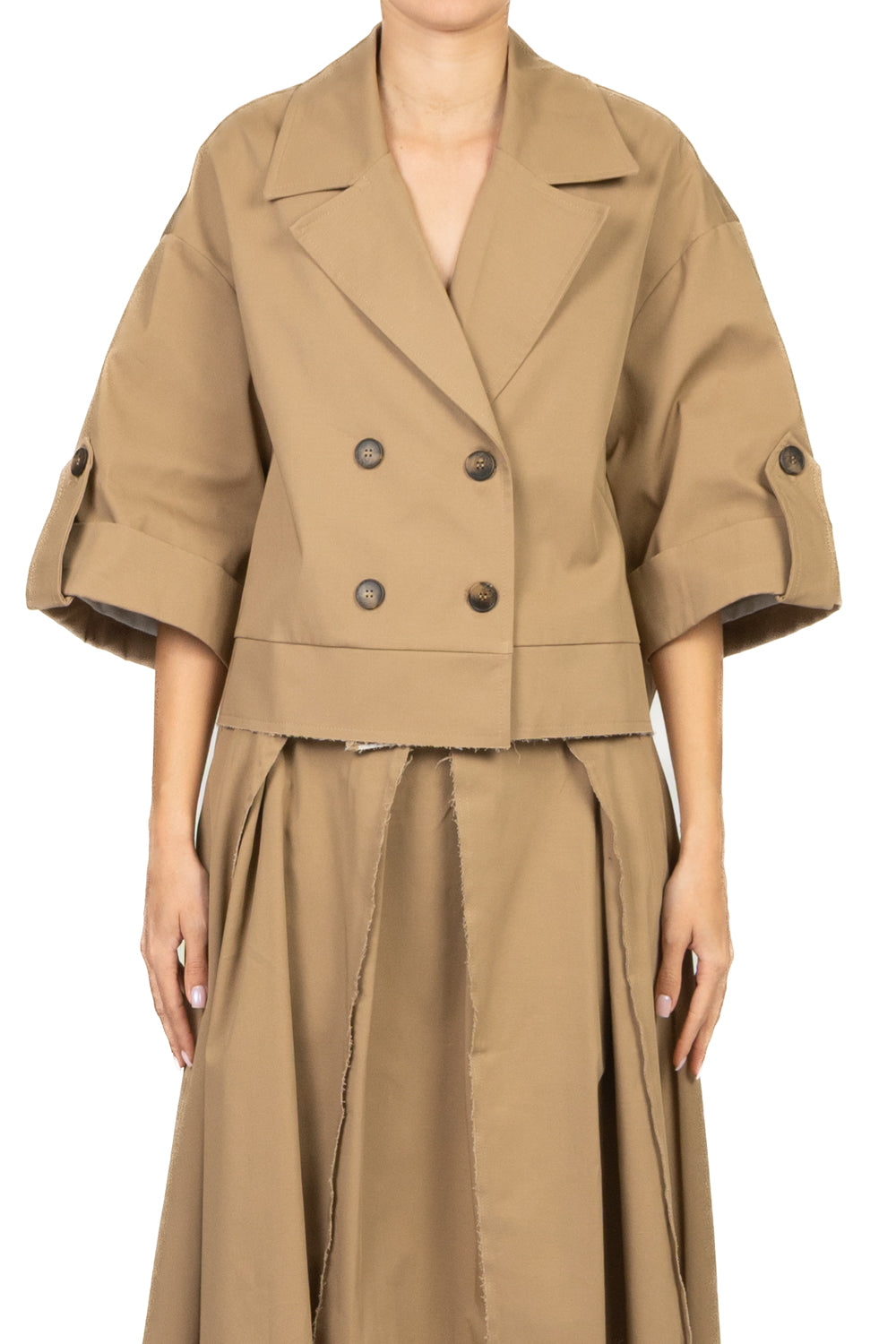 Tensione In - Giacca trench doppio petto Art. 39078