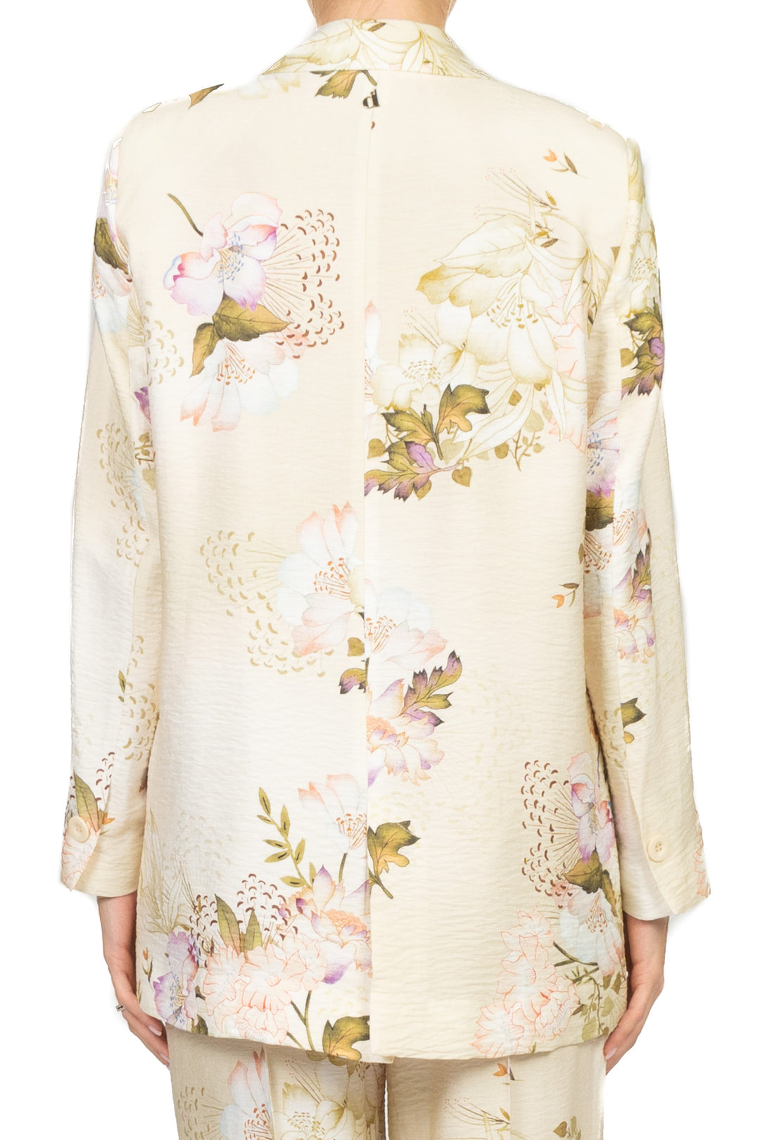 Dixie - Completo giacca floreale con pantalone palazzo Art. JCZU1PE/PDHD1PE