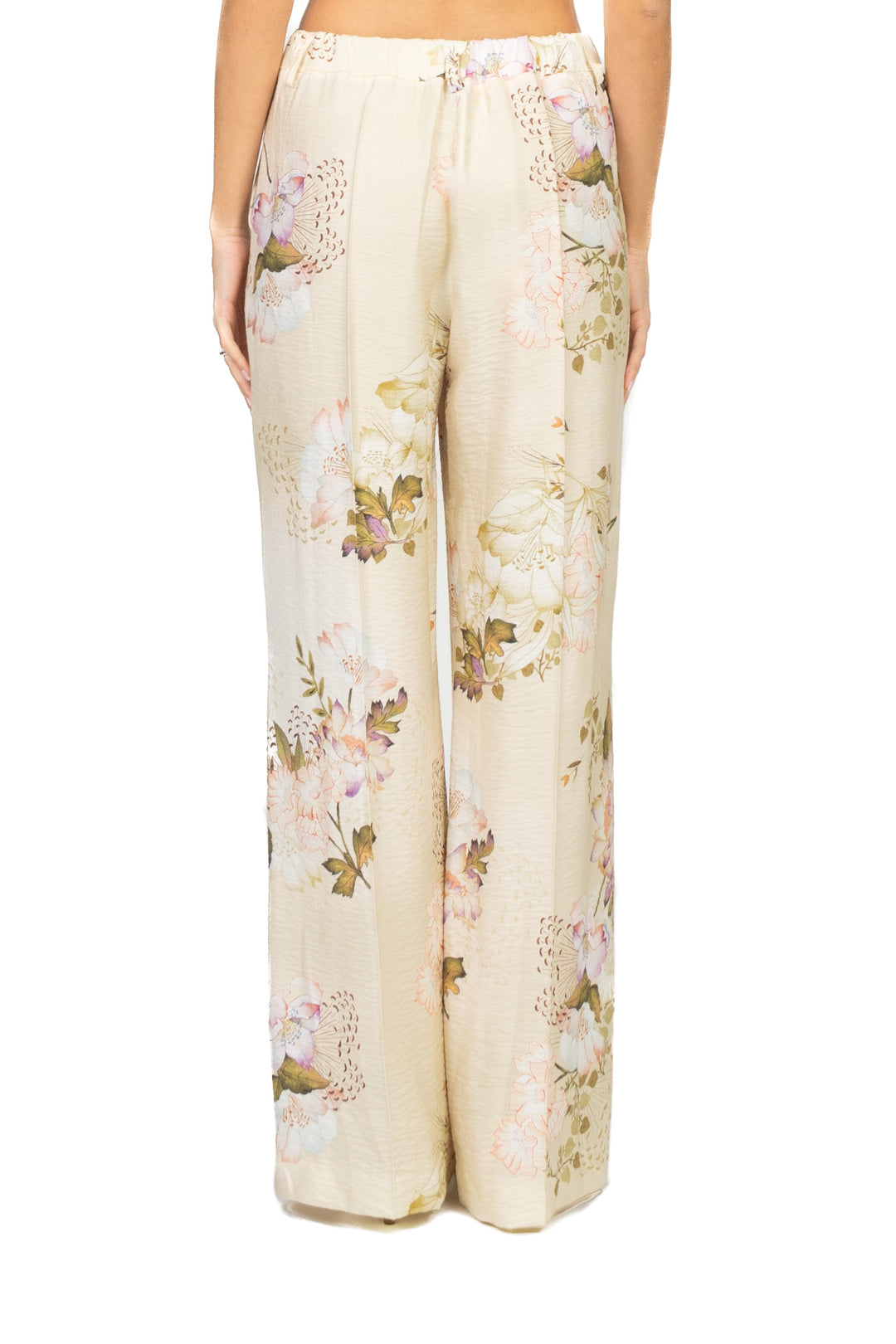 Dixie - Completo giacca floreale con pantalone palazzo Art. JCZU1PE/PDHD1PE