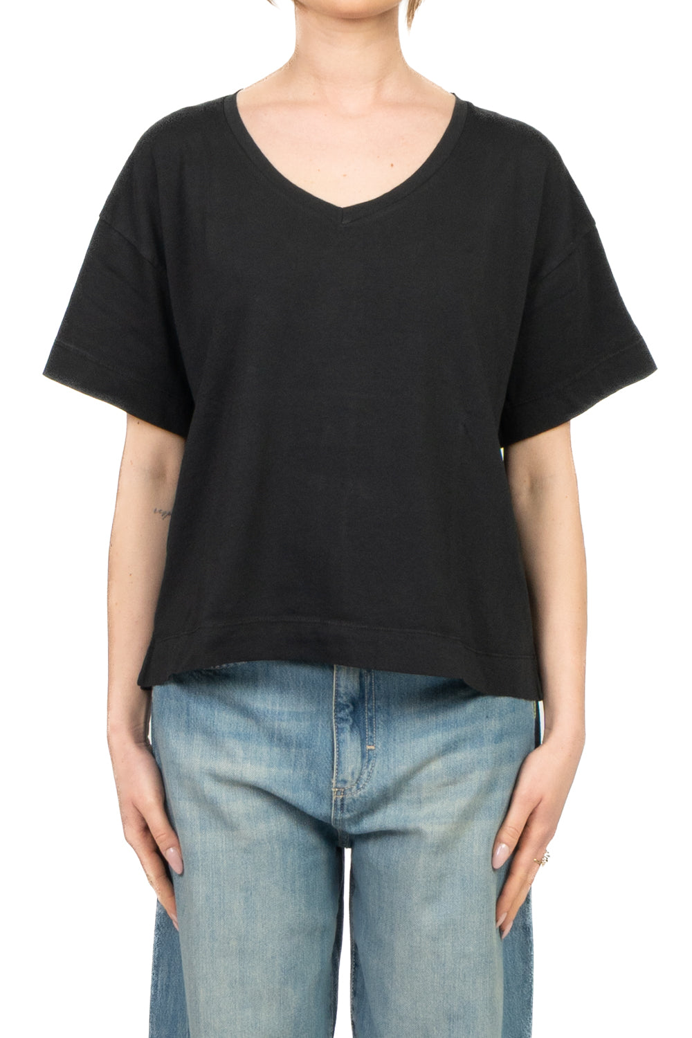 Tensione In - T-shirt scatoletta scollo V Art. 21009