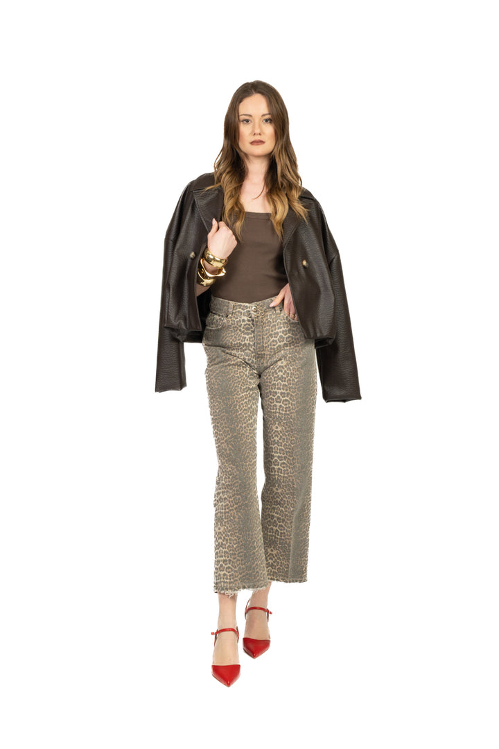 Tensione in - Canotta a costine scollo quadrato Art. 21001