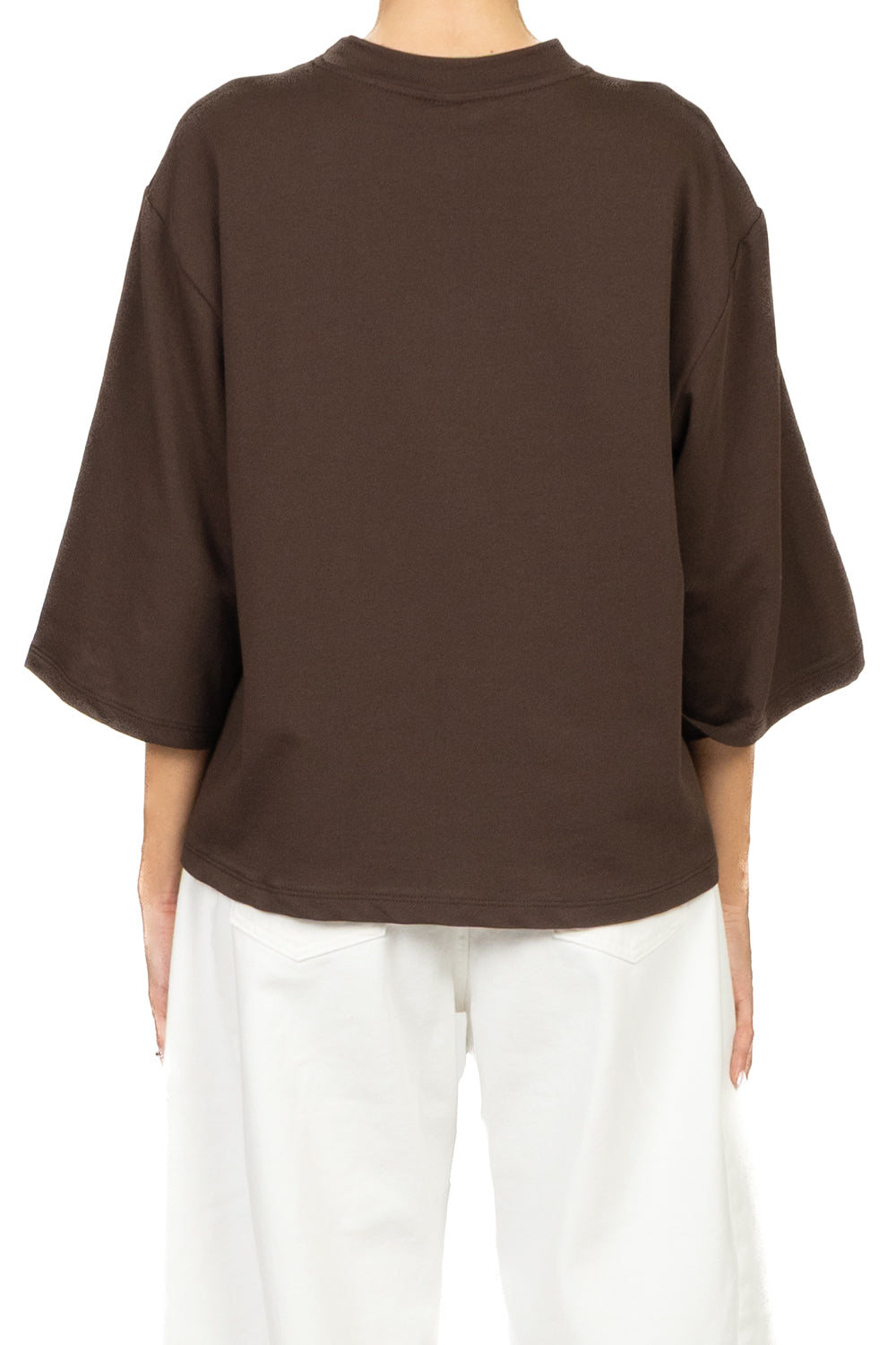 Tensione In - T-Shirt over tasca paillettes Art. PE260157