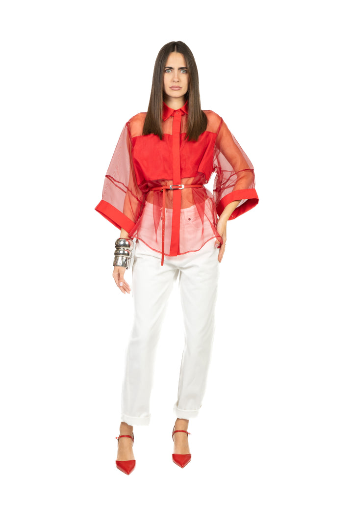 Dixie - Camicia in organza Art. CFP6DLP