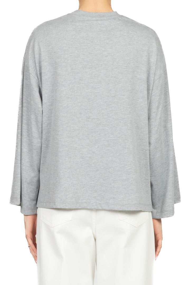 Tensione In - T-shirt manica lunga taschino paillettes Art. PE260149