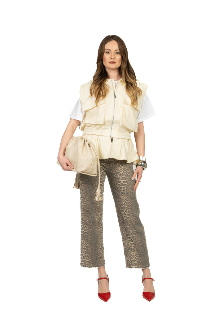 Tensione In - Gilet tasconi chiusura lampo Art. PE260158