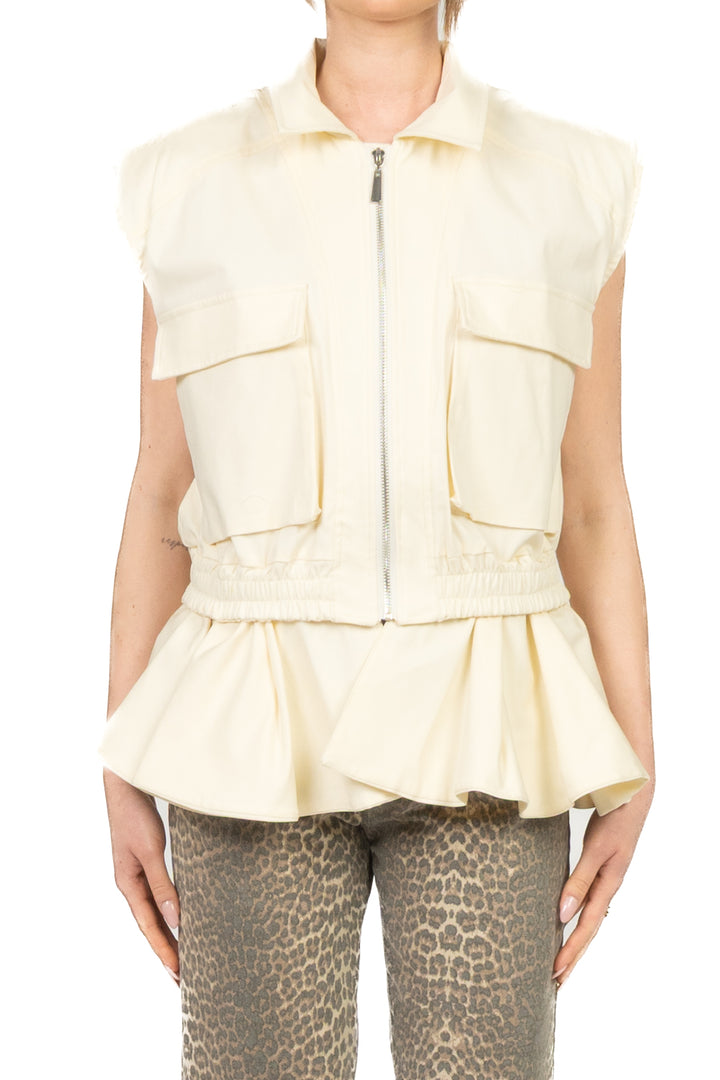 Tensione In - Gilet tasconi chiusura lampo Art. PE260158