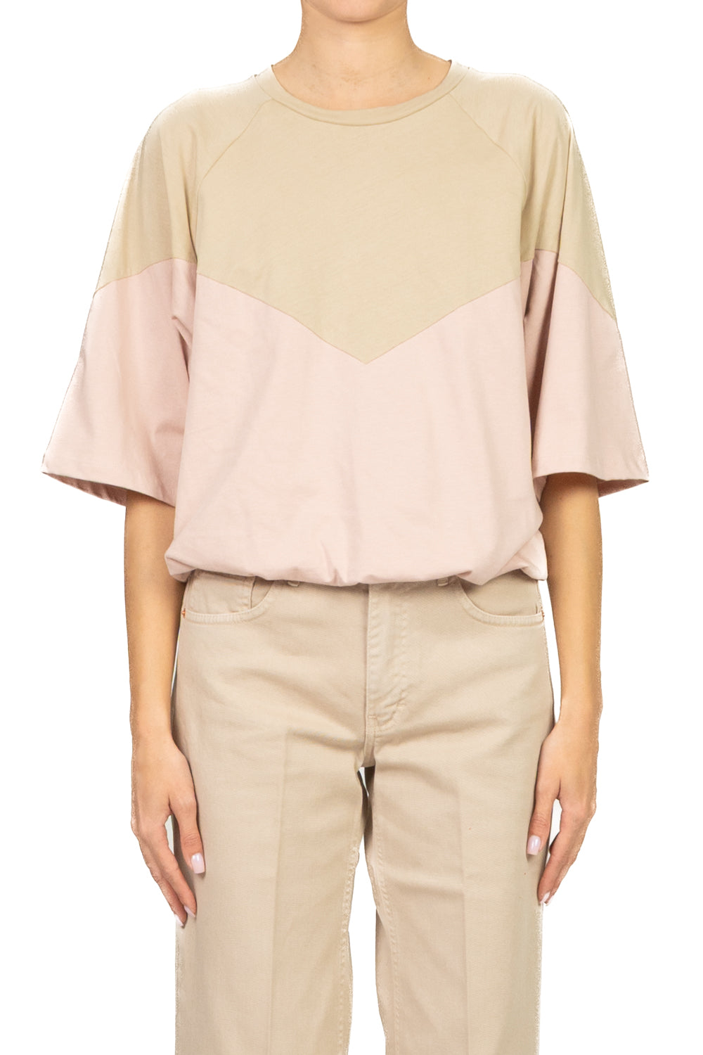 Tensione In - T-shirt palloncino bicolor Art. 39070