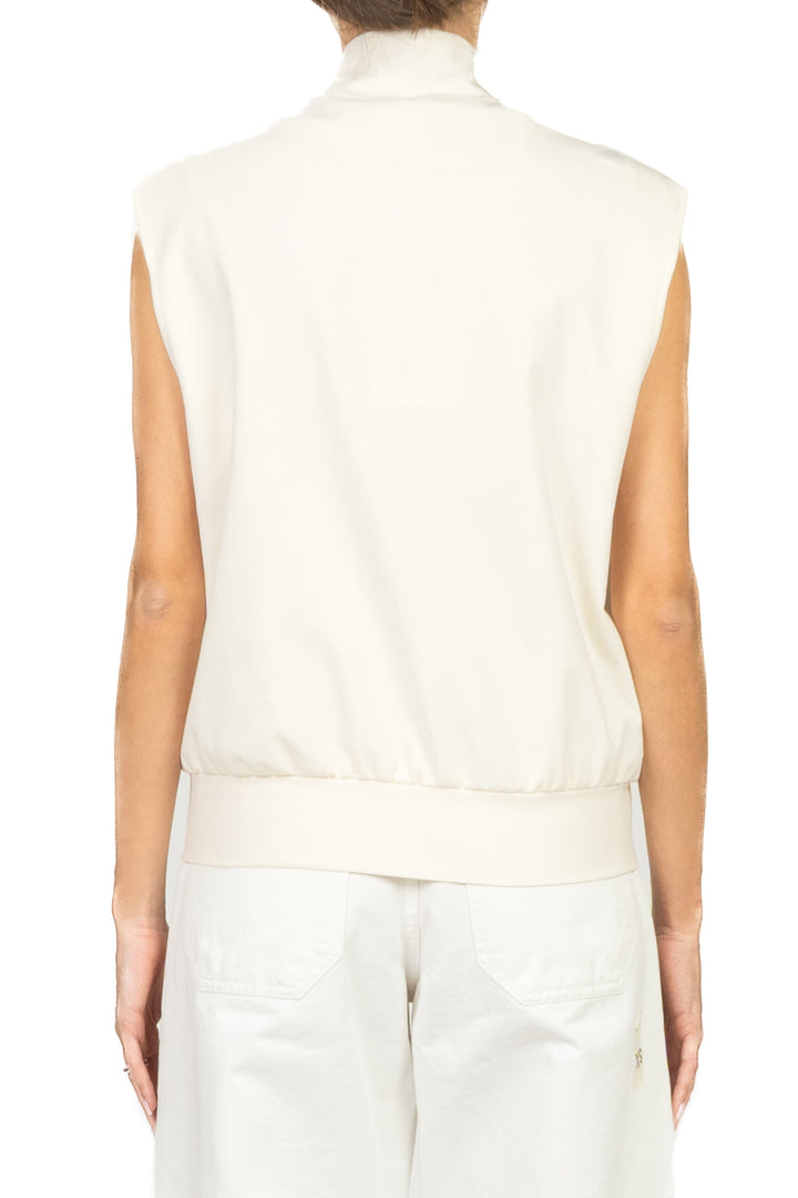 Tensione In - Gilet punto milano bottoni gioiello Art. 39061