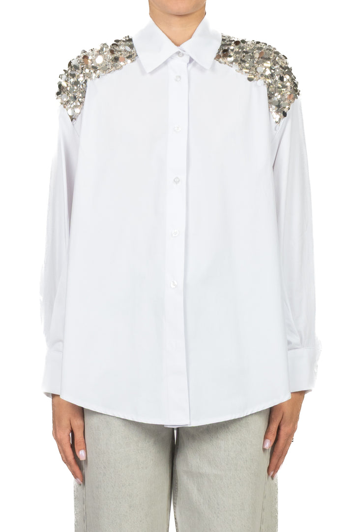 Tensione In - Camicia inserto paillettes Art. PE260156