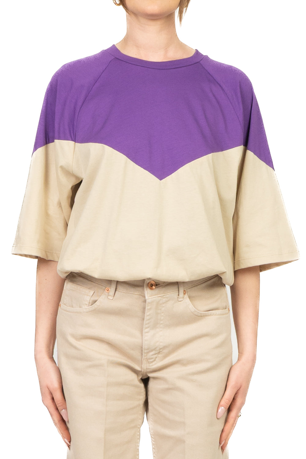Tensione In - T-shirt palloncino bicolor Art. 39070