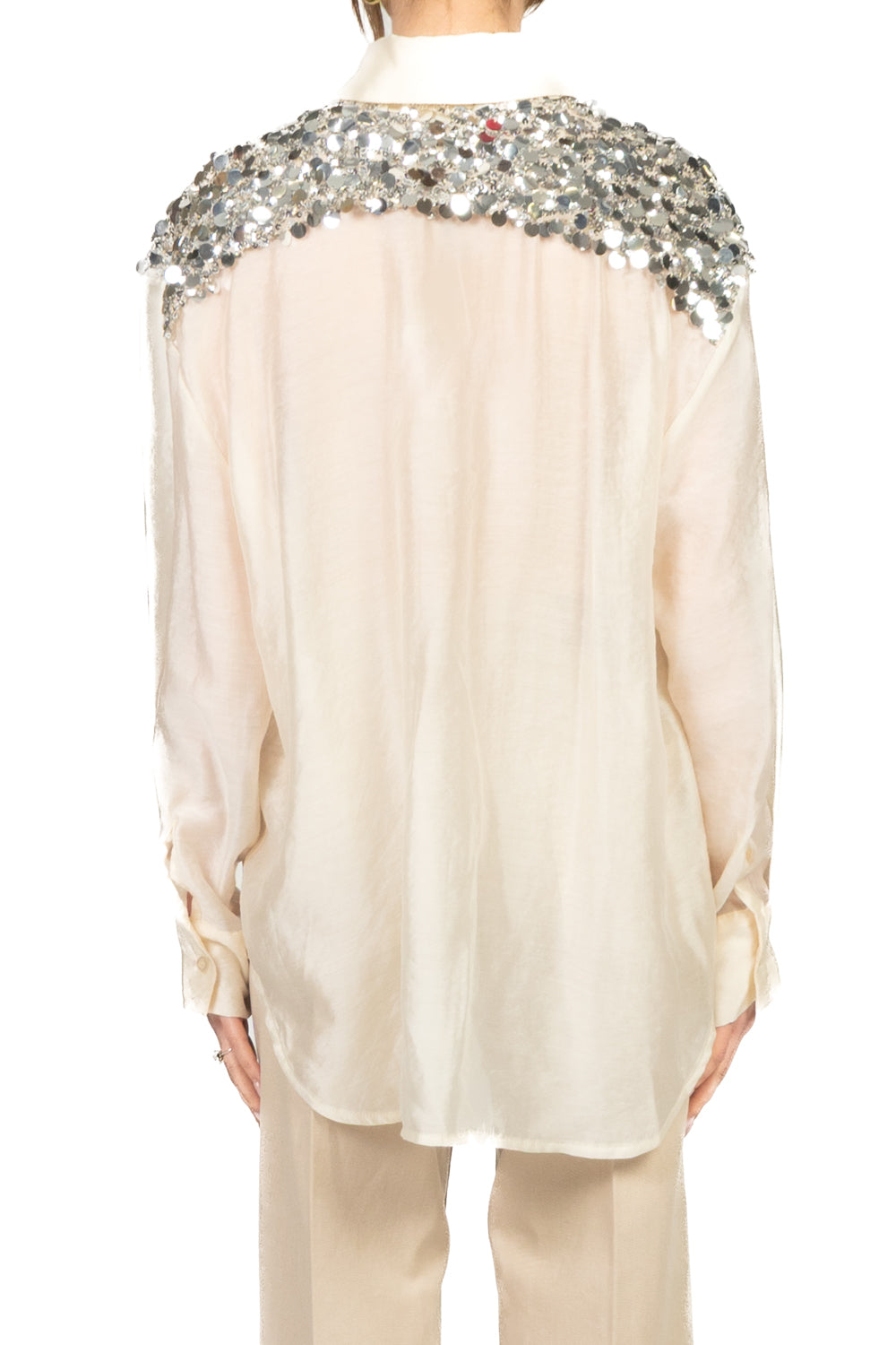 Tensione In - Camicia inserto paillettes Art. PE260155