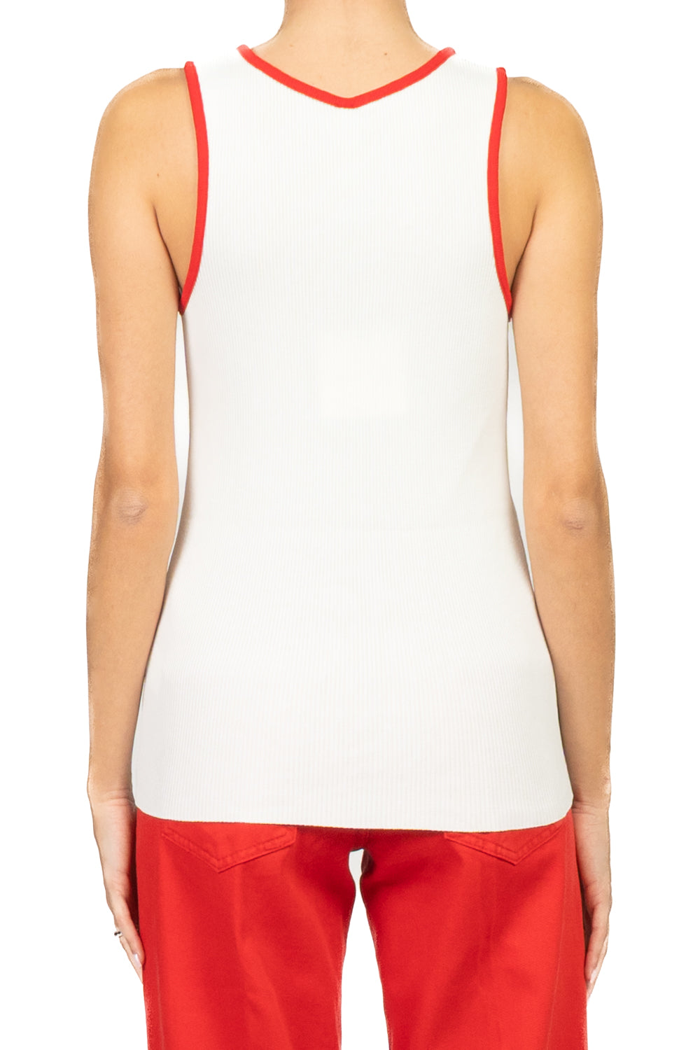 Tensione in - Canotta con profili a contrasto Art. 26P457