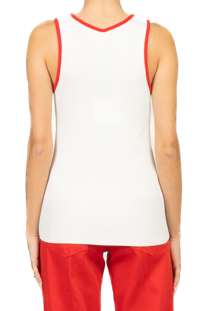 Tensione in - Canotta con profili a contrasto Art. 26P457