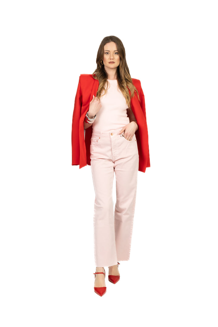 Tensione In - Canotta costine scollo vogatore Art. 21003