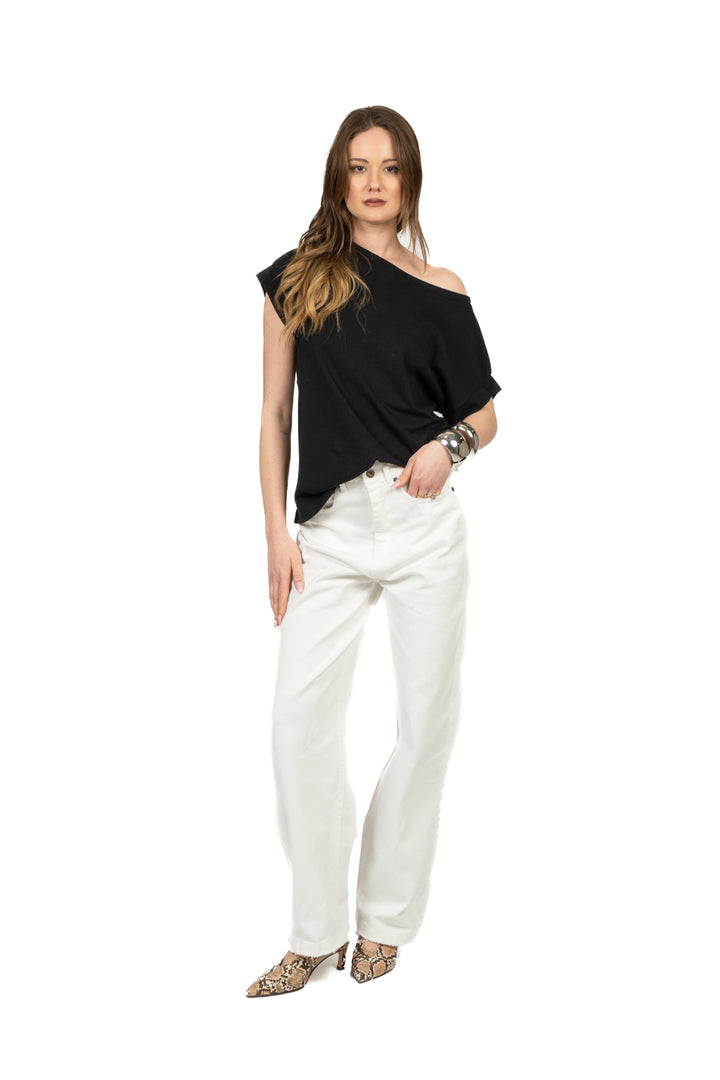 Vicolo - T-shirt scatoletta giro manica Art. UAB0296