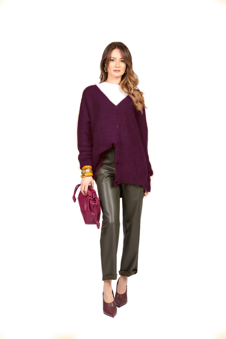 Kontatto - Cardigan lungo mohair Art. 3M0867CN