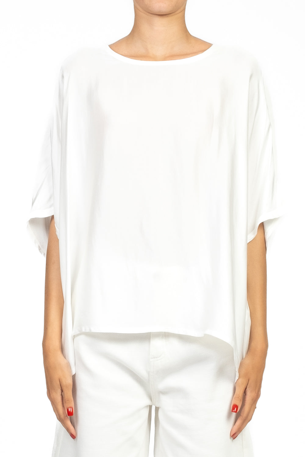 Tensione In - Blusa satin mezza manica Art. FB736B05QPE25