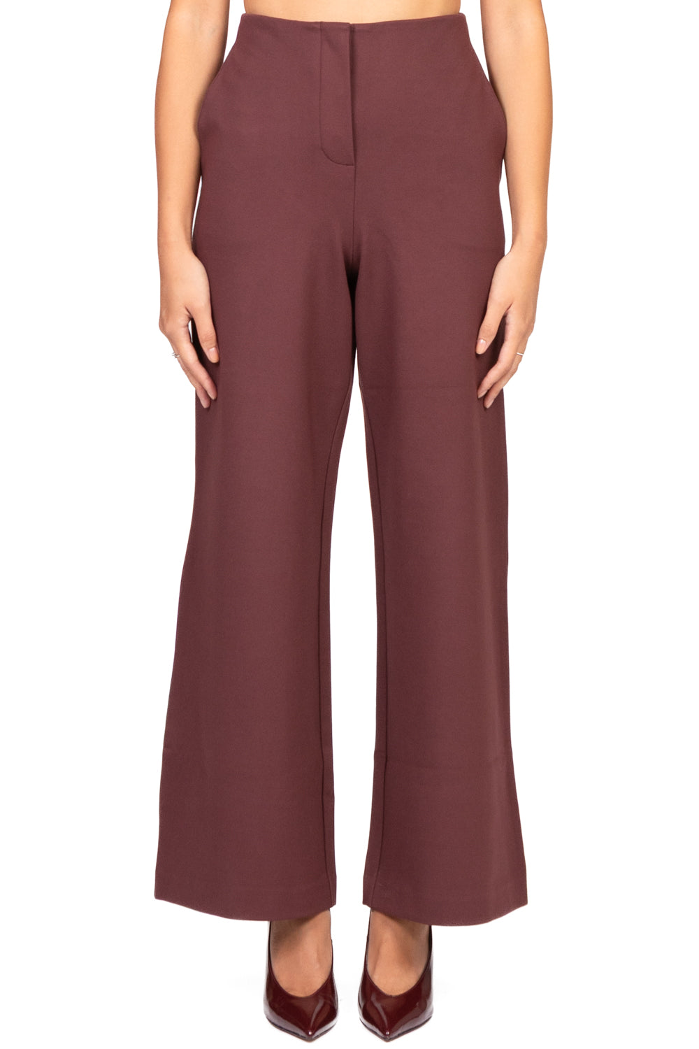 MM MaxMara - Pantalone palazzo in jersey FALANGE Art. 2526786048600
