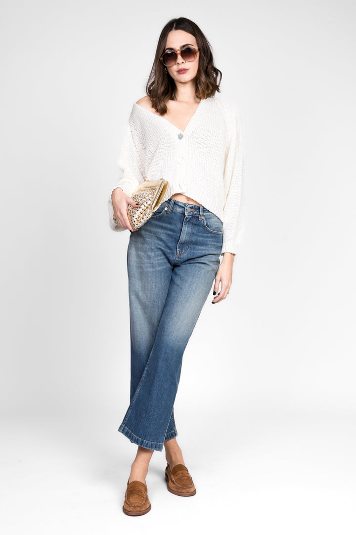 Have One - Cardigan scollo v filo lurex Art. JIT-N018