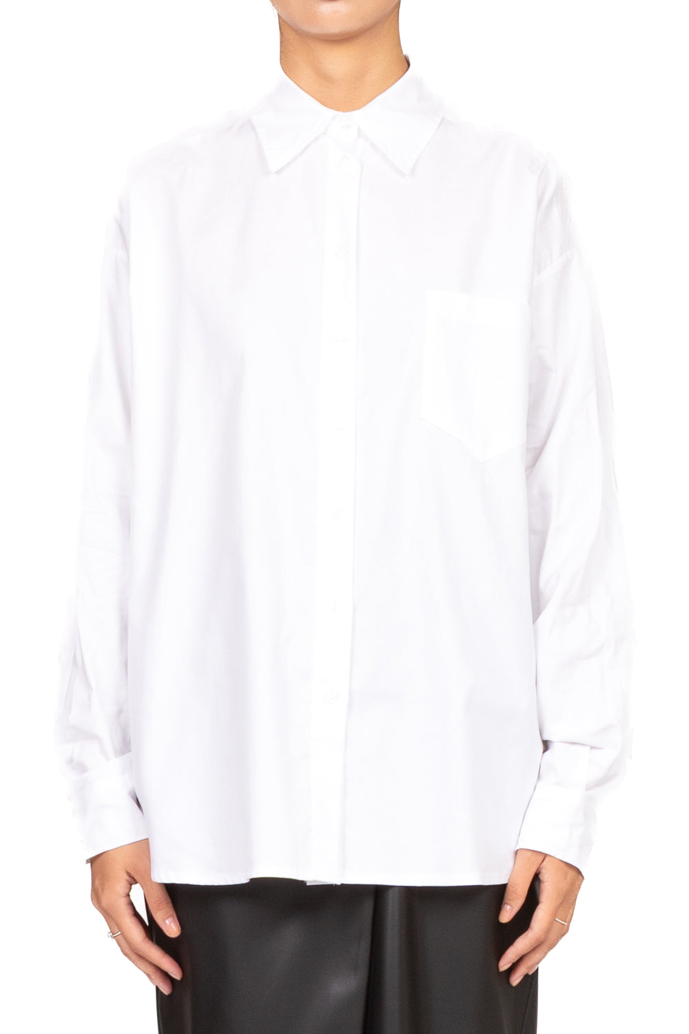Tensione In - Camicia oxford over con taschino Art. W25C189