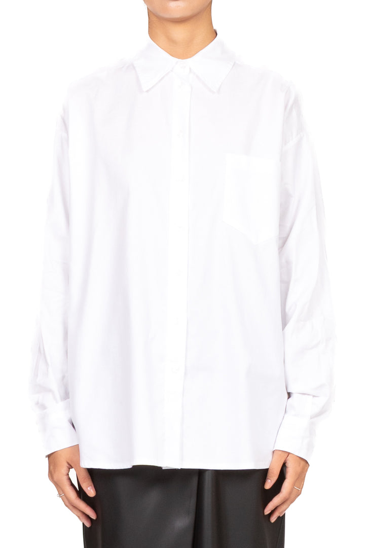 Tensione In - Camicia oxford over con taschino Art. W25C189