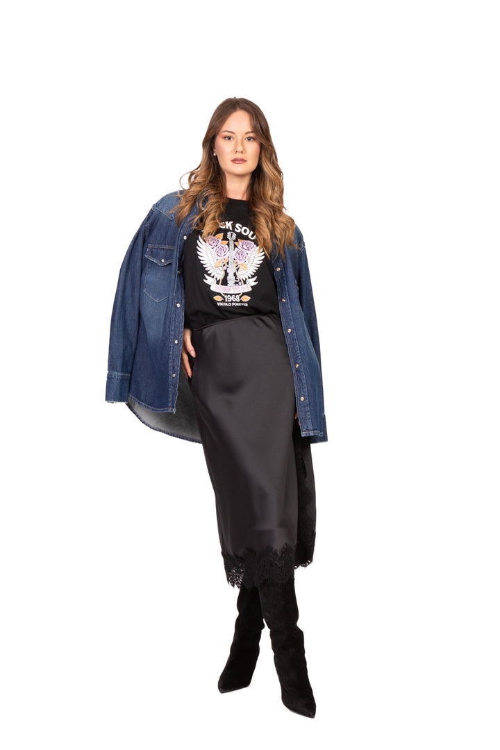 Vicolo - T-shirt over "Rock Soul" Art. RF0259