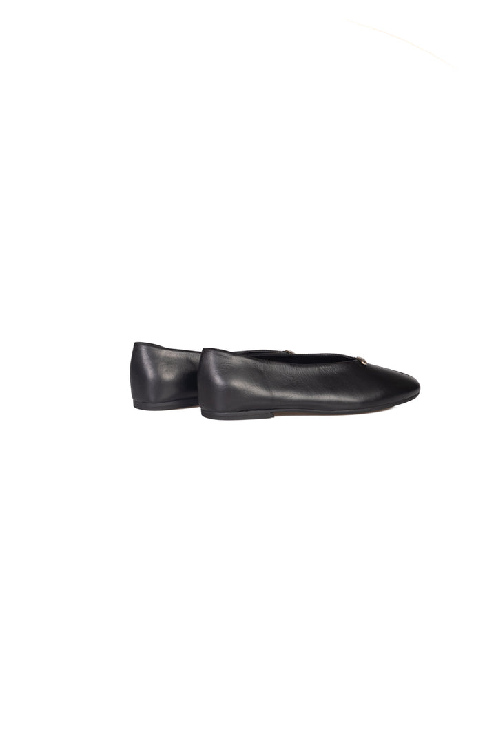 Divine Follie - Ballerina in pelle con applicazione Art. BF50/40