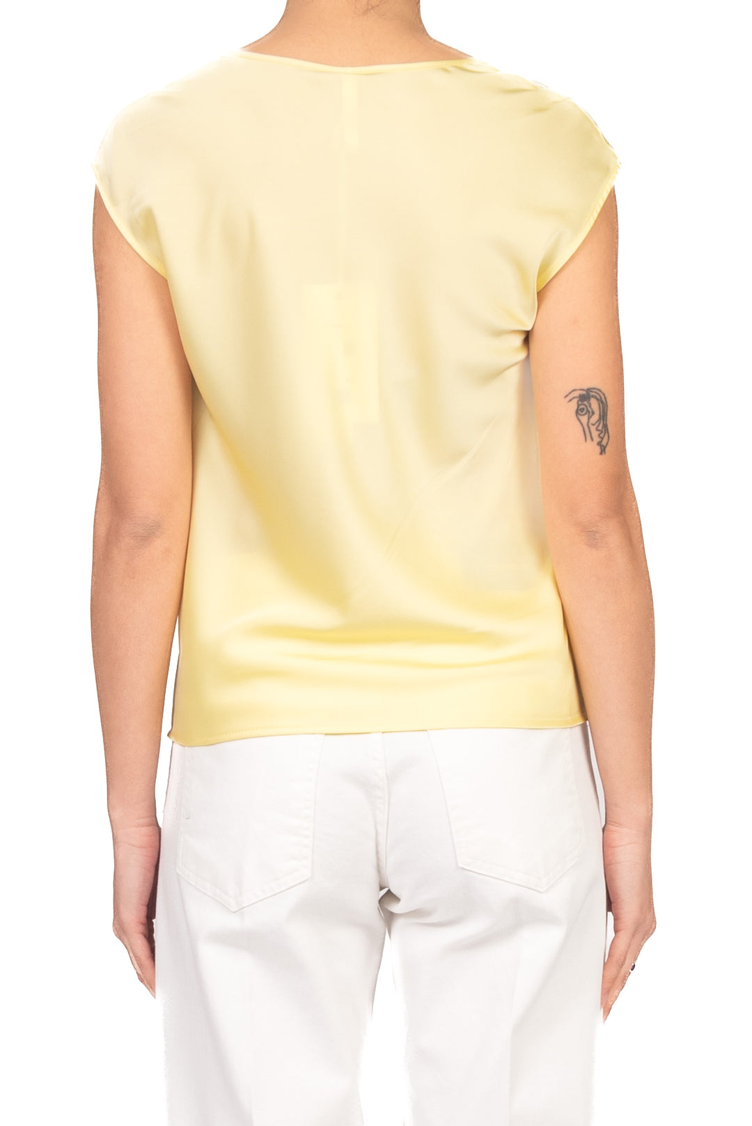 Imperial - Blusa in satin scollo v Art. REH0LDG