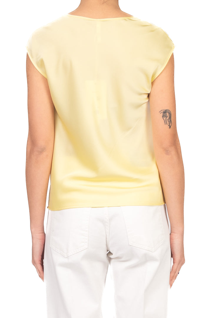 Imperial - Blusa in satin scollo v Art. REH0LDG