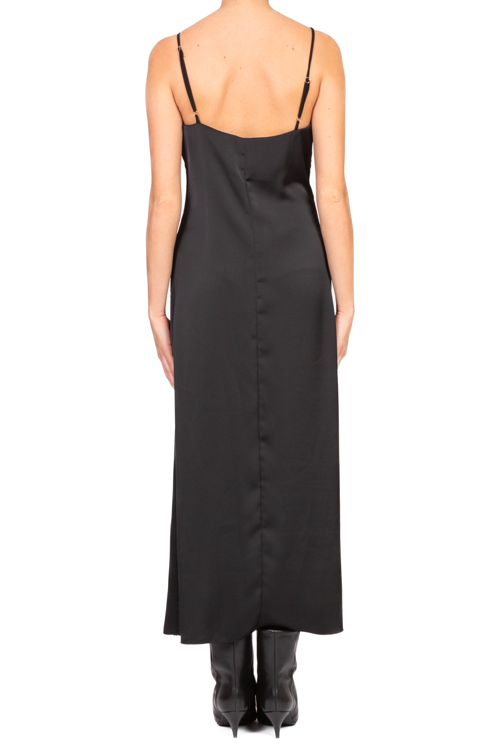 Tensione In - Abito satin con pizzo Art. FW250032