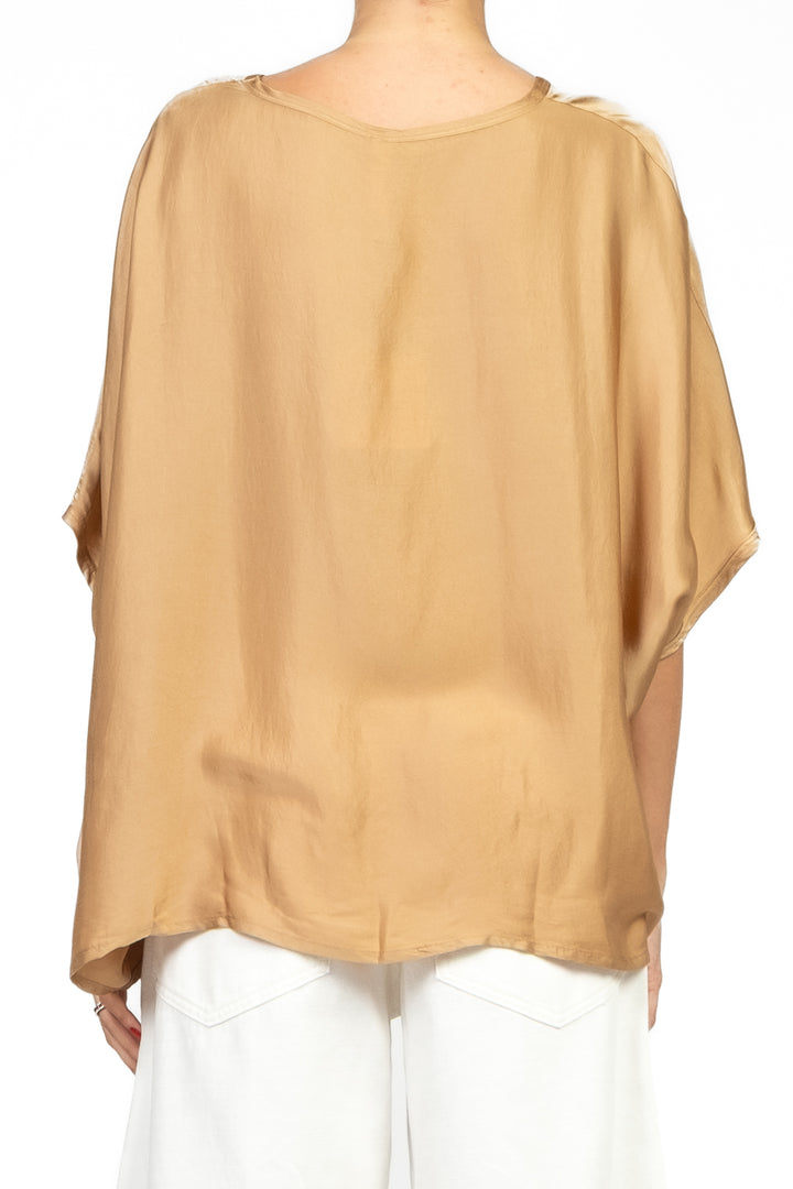 Tensione In - Blusa satin mezza manica Art. FB736B05QPE25