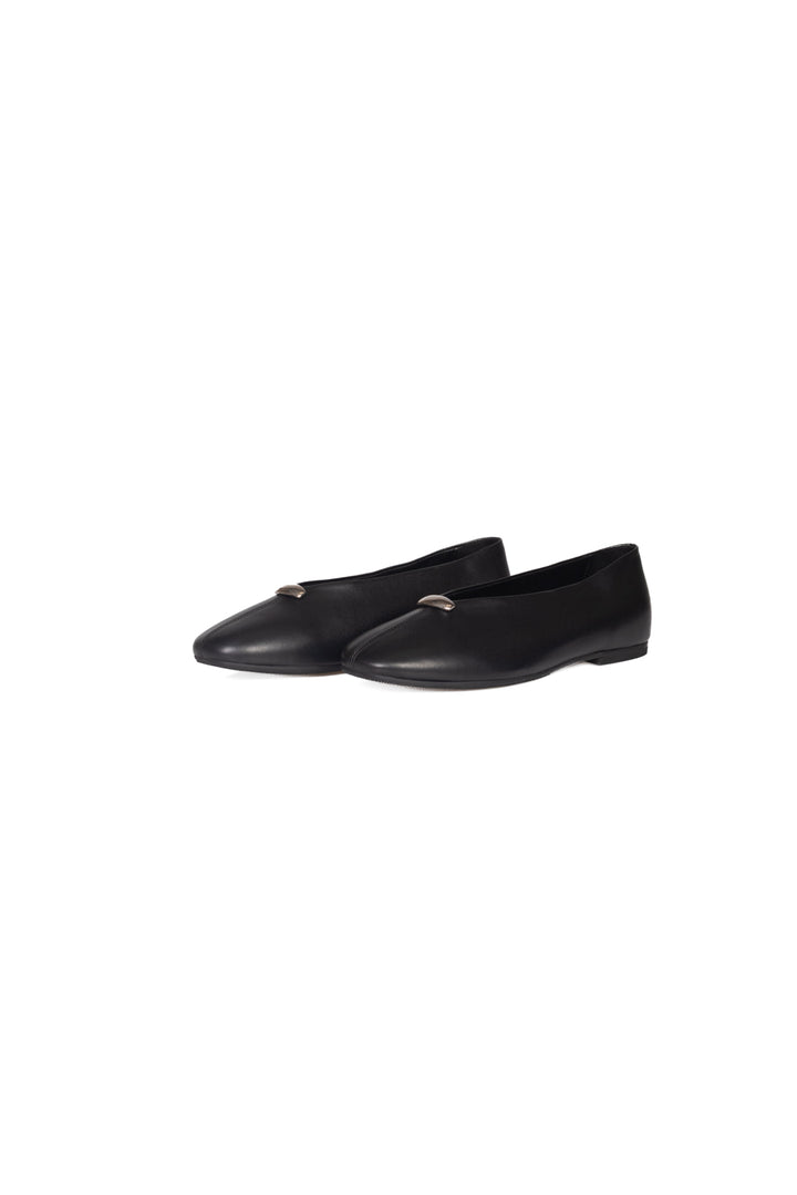 Divine Follie - Ballerina in pelle con applicazione Art. BF50/40