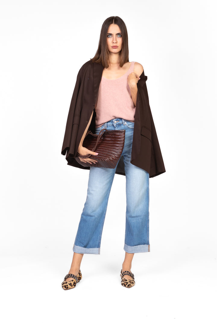 Vicolo - Canotta in maglia a costine Art. 77107D