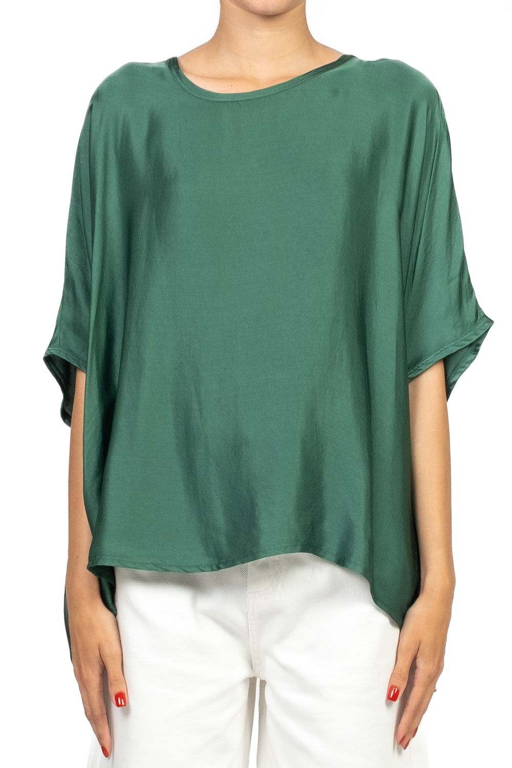 Tensione In - Blusa satin mezza manica Art. FB736B05QPE25