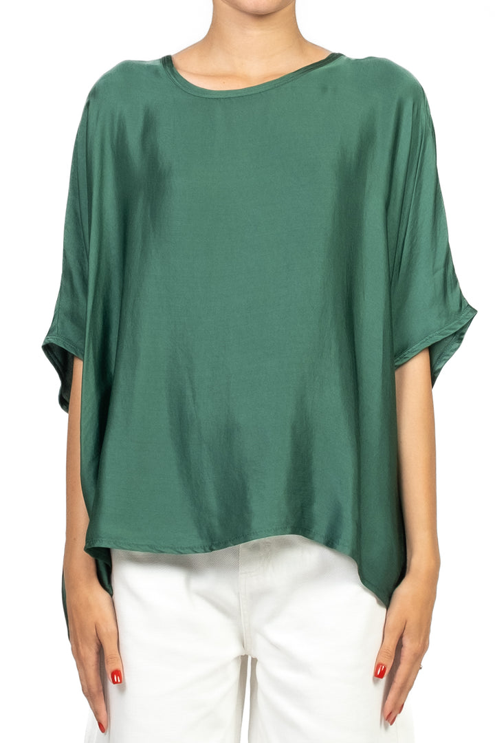 Tensione In - Blusa satin mezza manica Art. FB736B05QPE25