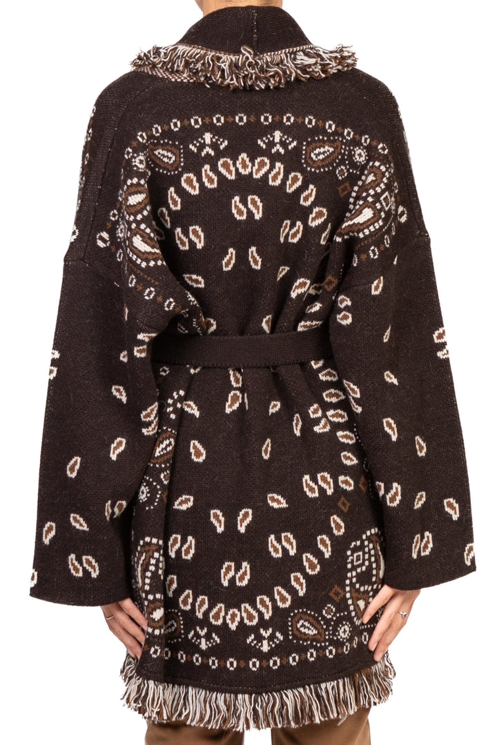 Tensione In - Caban fantasia bandana con cintura Art. W5HMG38A400