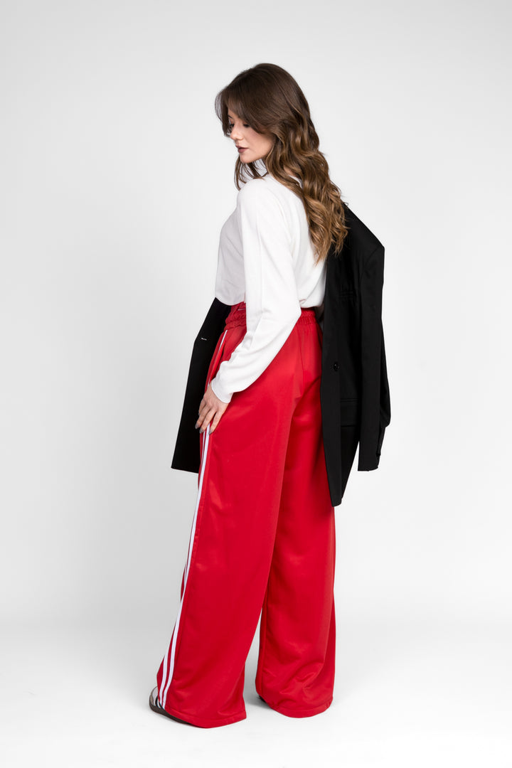 Vicolo - Pantalone acetato banda laterale con coulisse Art. TD1028
