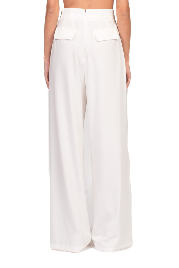 Tensione In - Pantalone palazzo chiusura asimmetrica Art. 26P4364