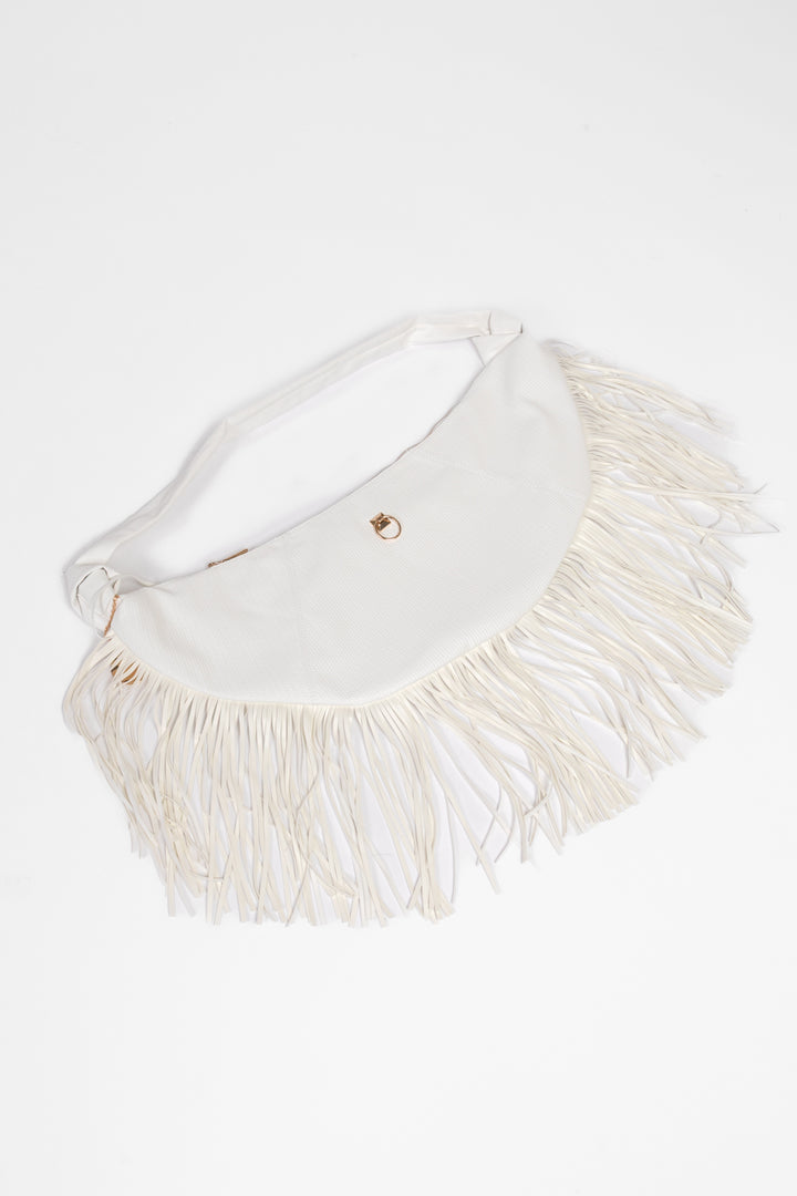 Upper - Borsa marsupio con frange