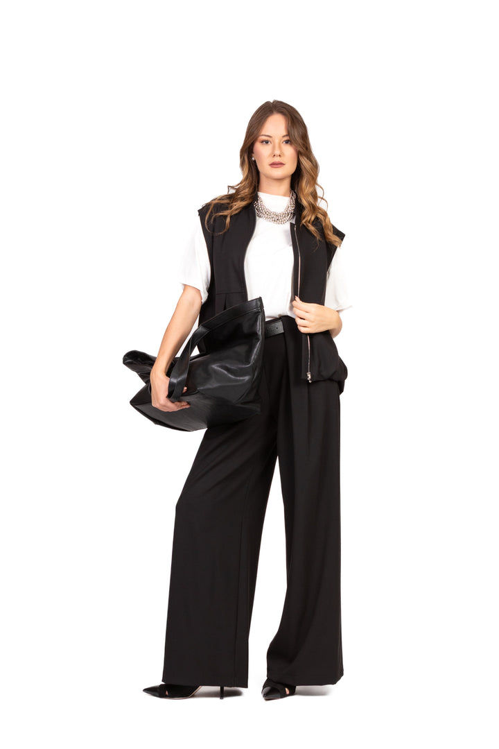 Dixie - Pantalone palazzo con pinces Art. P648Y097