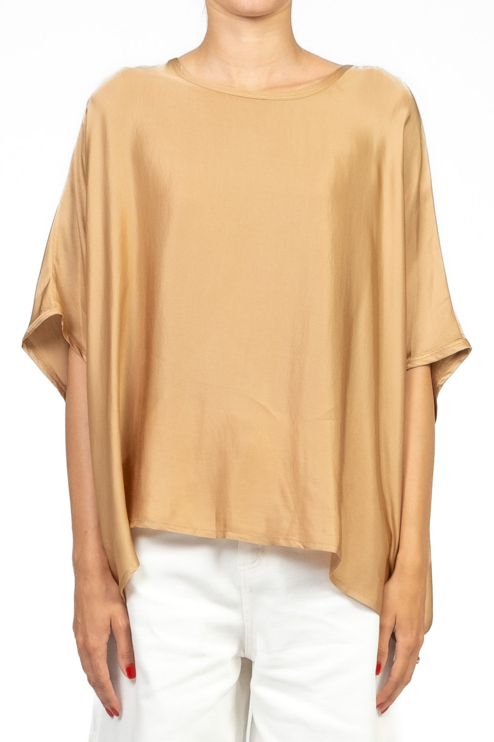 Tensione In - Blusa satin mezza manica Art. FB736B05QPE25