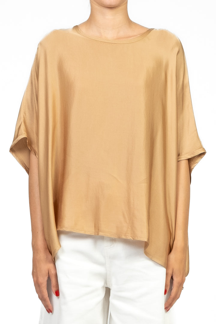 Tensione In - Blusa satin mezza manica Art. FB736B05QPE25