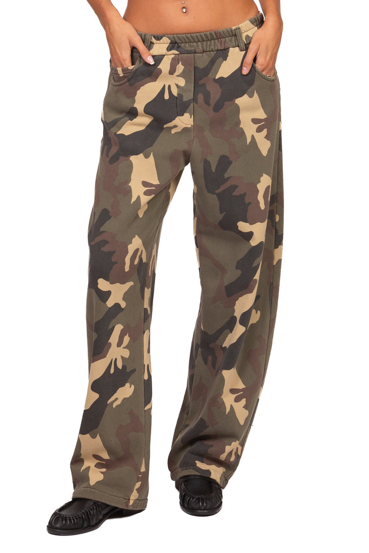 Tensione In - Pantalone barrel mimetico Art. PU762