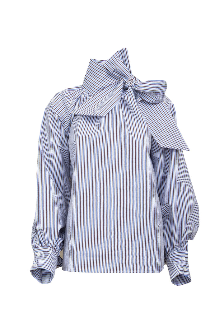 Vicolo - Blusa bacchettata con fiocco Art. TD1096
